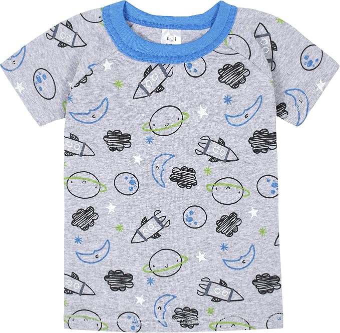 Gerber Baby Boys 4 Piece Pajama Set - Image 2