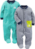 Simple Joys by Carter's baby-boys 2-way Zip Thermal Footed Sleep and Play by SimpleJoysbyCarters
