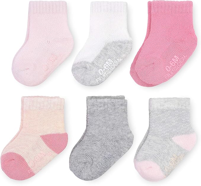 Fruit of the Loom All Weather Baby & Toddler Socks by FruitoftheLoom