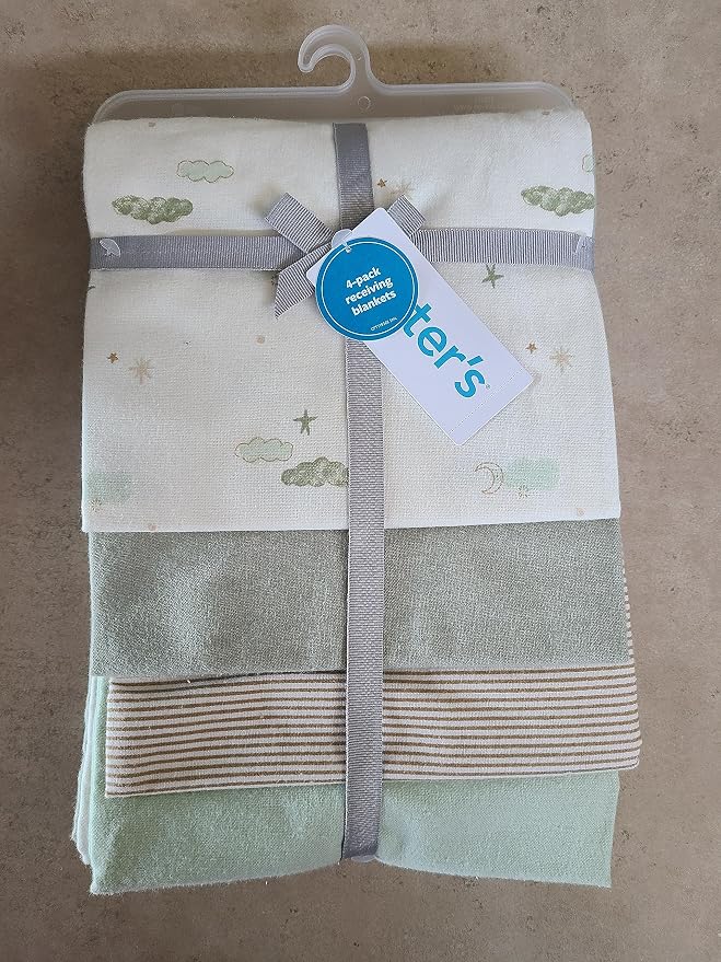 Carter's Baby Receiving Blankets 4-Pack by Carters
