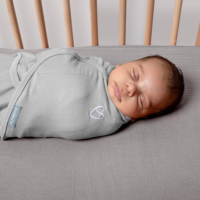 SwaddleMe by Ingenuity Original Swaddle, 100% Cotton, Improves Sleep & Calms - Image 12