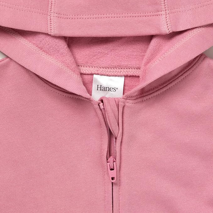 Hanes Baby Pure Comfort French Terry Hoodie, Infant Full-zip Hooded Jacket - Image 3