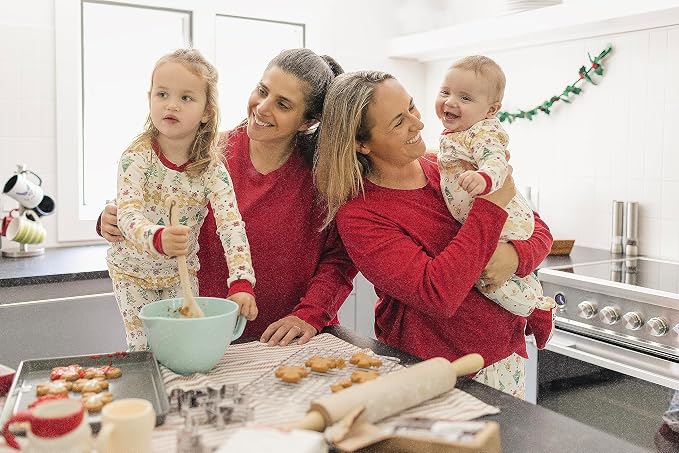 Burt's Bees Baby Matching Family Jammies, Organic Cotton, Holiday Pajamas - Image 3