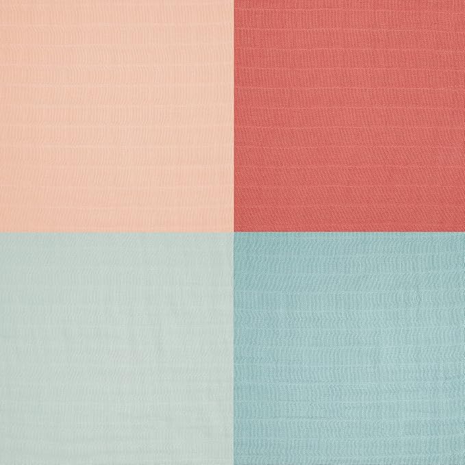 aden + anais Boutique Organic Swaddle Blanket 4-Pack – 100% Organic Cotton - Image 4